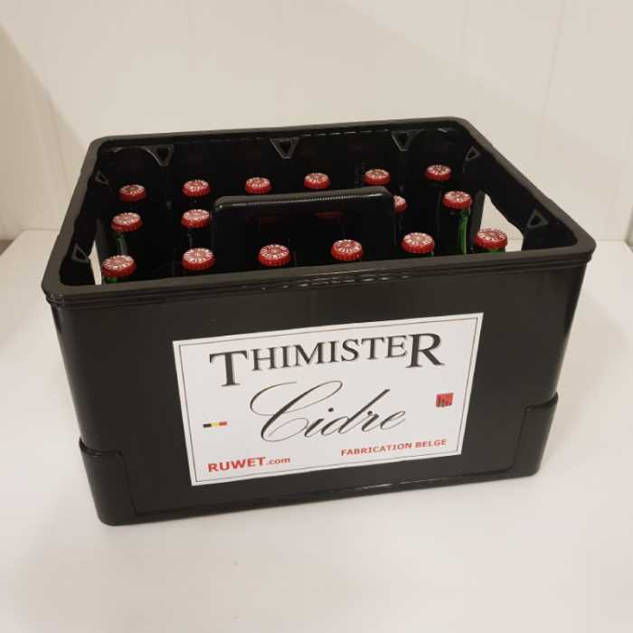 Cidre Thimister Demi-Sec en casier plastique / 24